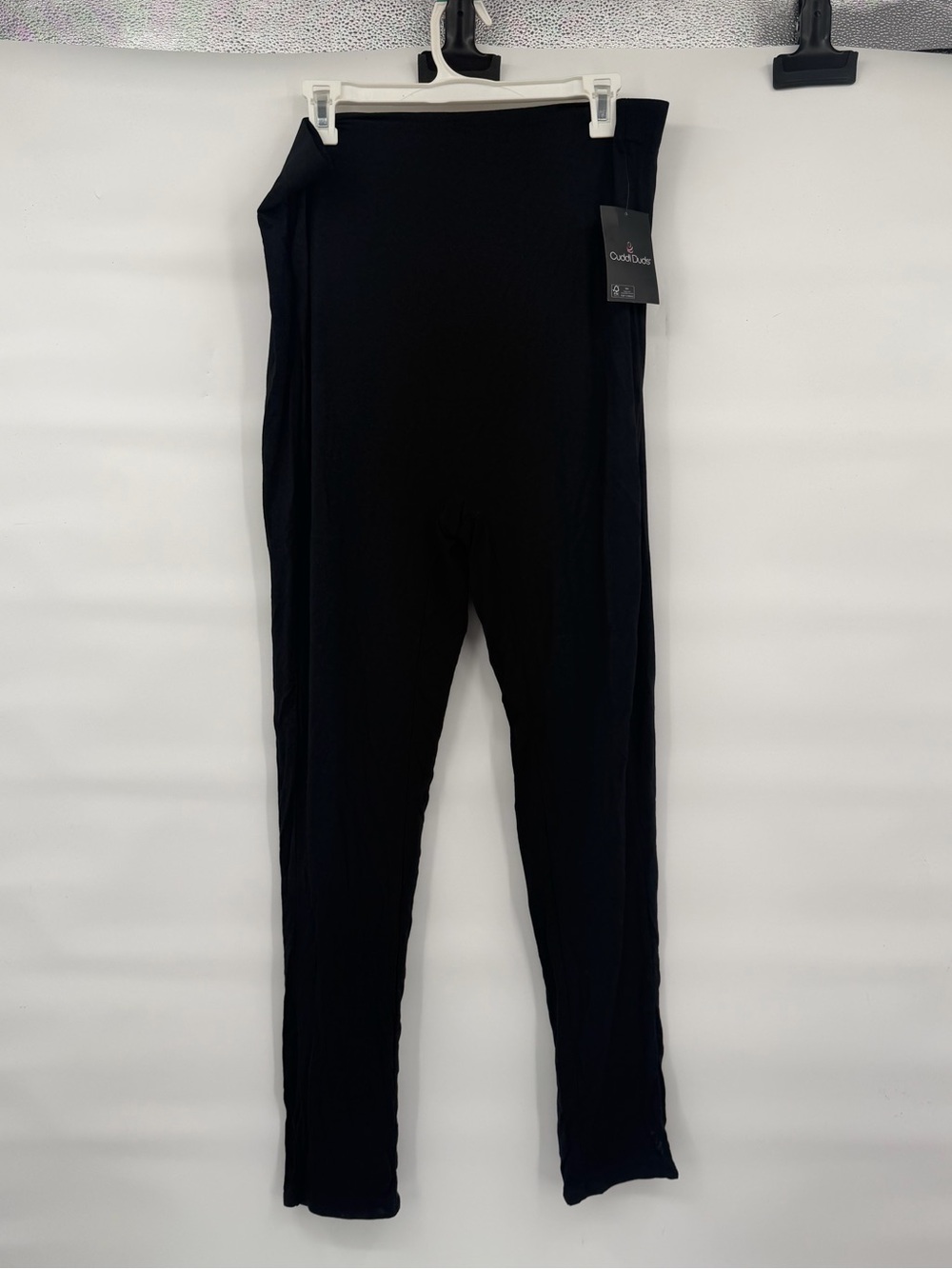 Cuddle duds NWT black soft pull on comfy, stretch, pants, leggings, pajamas